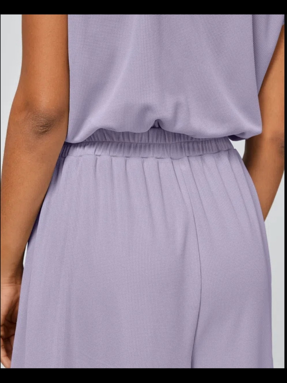 NWT. HALARA Lavender Wide-Leg Jumpsuit XLPetite - Picture 6 of 7